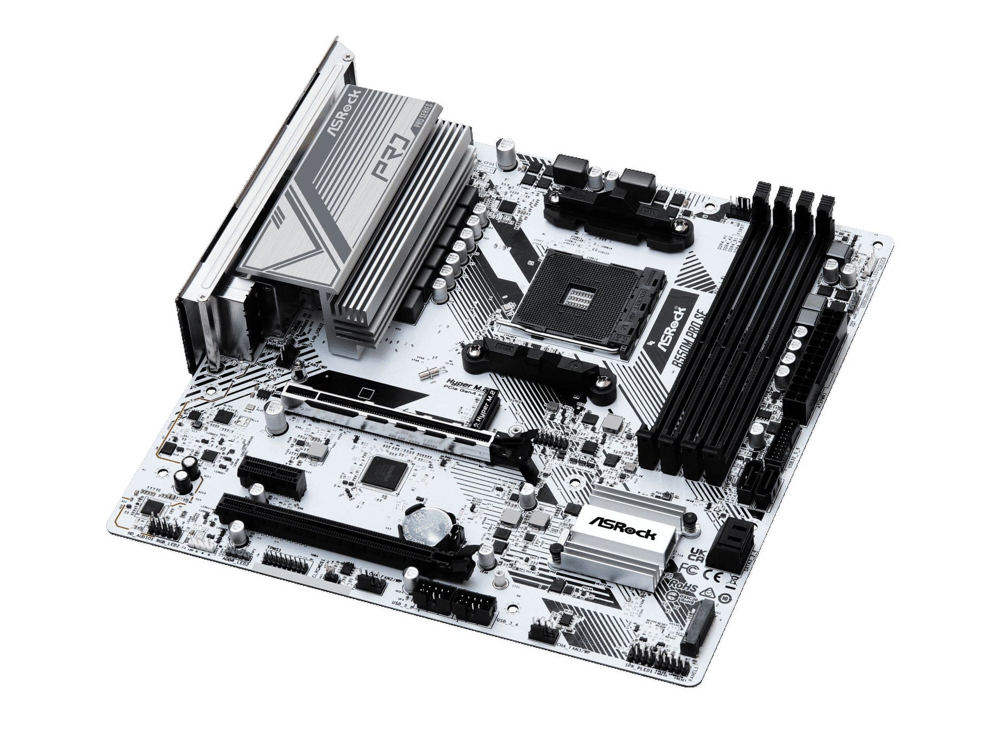 B550M Pro SE AM4 DDR4 SATA 6Gb/S 1 Pcie 4.0 X16 Micro ATX Motherboard